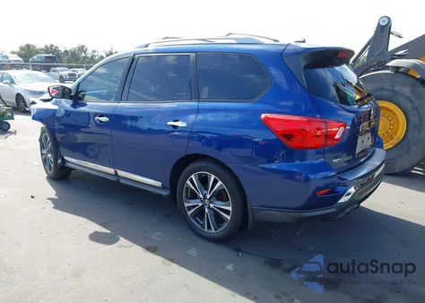 2017 Nissan Pathfinder Platinum from USA, damaged, VIN 5N1DR2MN6HC679061